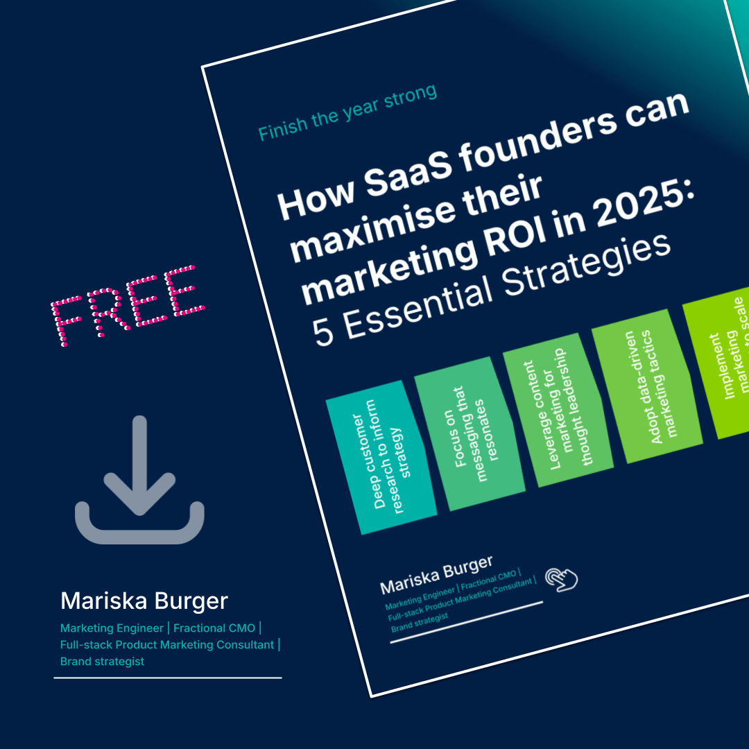 Image of the 2025 Marketing ready checklist with a big download arrow and the word FREE
