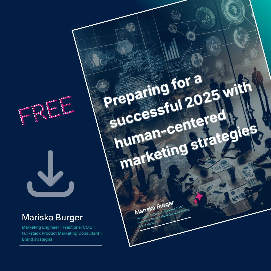Image of the 2025 Marketing ready checklist with a big download arrow and the word FREE